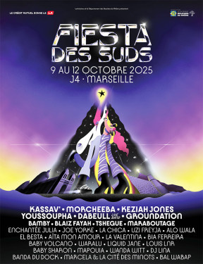 Affiche de la Fiesta des Suds 2025